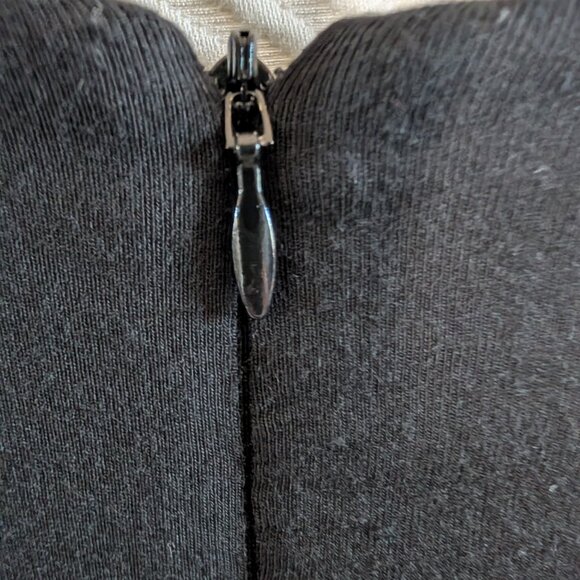 Bardot Black Bodycon Midi Dress Long Sleeve Underwire Bust Size US 6/S Cocktail - Picture 8 of 10